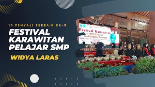 Festival Karawitan Pelajar SMP Kabupaten Ponorogo (Karawitan Widya Laras)