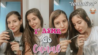 Tentamos fazer um ASMR 🤣