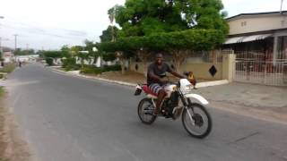 Honda 2stroke trail wheely by #CARBOSS