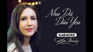 KARAOKE | Như Đã Dấu Yêu | Kiều Trang