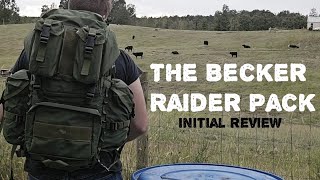 Becker RAIDER Pack from Bongo Gear Initial Review