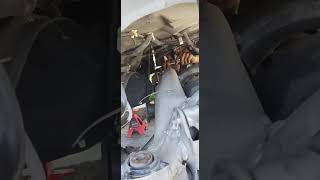 2006 INFINITY G35 Dropping entire Rear end to remove fuel tank.