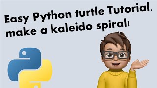 An easy python turtle tutorial #python #learntocode #pythontutorial