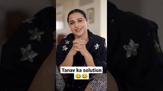 Tanaav ka Solution #love #bollywood #comedy Shorts Recation