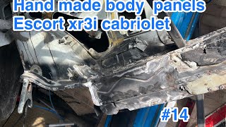 Hand made fabricated panels, escort xr3i cabriolet ex rs turbo rwd conversion