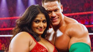 Indian Achal Chopra vs. John Cena The Best Intergender Match in WWE History | WWE October 27, 2024