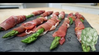 Prosciutto Wrapped Asparagus | Potluck with Ali