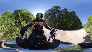 test insta 360 x Honda cb750