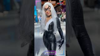 Black Cat cosplay from NYCC 2023! #cosplay #short #shorts #marvel