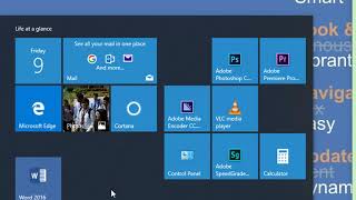 Start menu