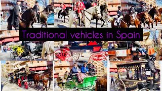 Exhibiting traditional vehicles in Spain 2022