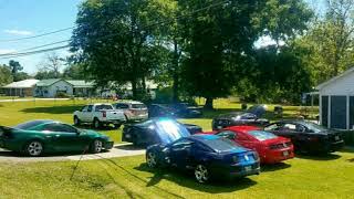 DRAG RACE SHOOTOUT WITH CAMAROS, MUSTANGS, CHALLENGERS