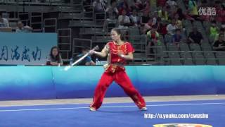 2016 China wushu championship(female) NanDao 6st place,Qian leyun