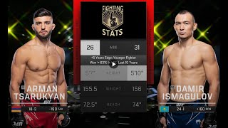 Arman Tsarukyan vs Damir Ismagulov Full UFC Fight Night Breakdown