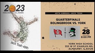 Bolingbrook vs York Jack Tosh Holiday Classic