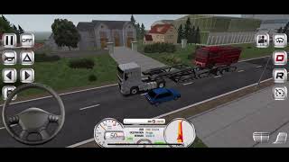 Heavy Fire Truck Transporting |Android iOS Truck Games | Euro Truck Driver mobile gameplay