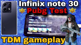 Infinix note 30 Pubg Test 🔥 after new update 2024 TDM gameplay Fps?