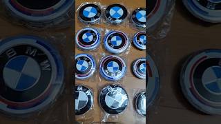 BMW Logo Wheel Hub Center Caps 🔥🔥#bmw #emblem #wheels #car #carlover #speed #shortvideo #shorts