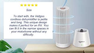 Vellgoo X1 Cordless Dehumidifier Review: For Closet Car RV Boat SLR Camera Bag Shoe Cabinet