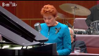 Pauline Hanson sings jazz! (Part 2)