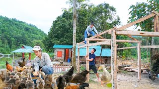 Buy Wood And Saw Wood At The Factory - Transporting Wood To Build A  New Chicken Coop