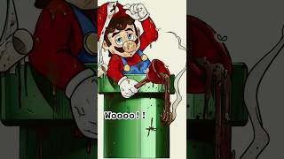 Mario Cleans A Toilet