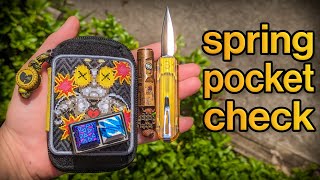 spring pocket check 🧡 ultem 007 otf, rovyvon, pixel co, & more! #edc #gear