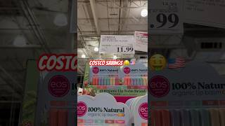 Organic Lip Balm 9 CT for $11.99 🤑#eos#lipbalm#organic#beauty#reels#deals#costco