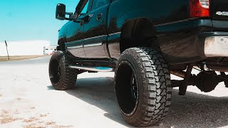 Removing 1500 Silverado OEM Door Guards | Installing CHEAP Rain Guards