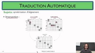 Traitement automatique des langues [7.15] Traduction automatique - symétrisation d'alignement