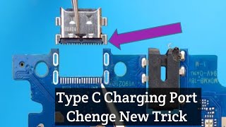 How To Chenge Type C Charging Connector New Trick Only iron