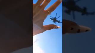 The flyover of Kamov Ka-52 and Mil Mi-28 helicopters over Donbass.