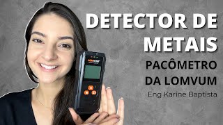 Como usar detector de metal de parede [pacômetro]?