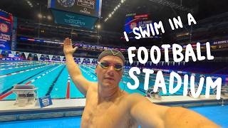 I Swam in a Football Stadium (Behind the Scenes at the US Olympic Trials)