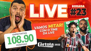 DICAS RODADA 23 I CARTOLA 2022 I LIVE RODADA 23