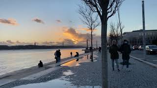 Walking Tour - December 30,  2020 Comercio Square- Lisbon Portugal