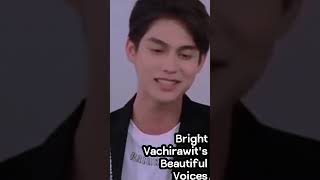 Bright Vachirawit's Beautiful Voice #brightvachirawit #shorts #youtubeshorts