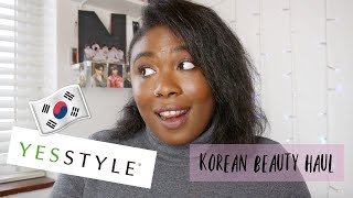 YesStyle Korean skincare haul | NenehTrainer