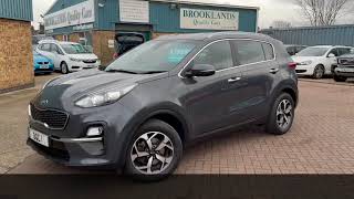 🇰🇷🇰🇷🇰🇷Kℹ️🅰️ Sportage2️⃣1.6iSG2️⃣0️⃣2️⃣0️⃣ 7️⃣0️⃣Dark Penta Grey 21978 miles🇰🇷Brooklands Quality Cars