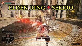 Elden Ring Reborn Boss Fight 04 ( + Sekiro Moveset + Sekiro Deflect / SOTE)