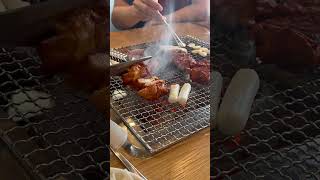 Korean Chicken, barbeicue, Delicious famous food, South Korea