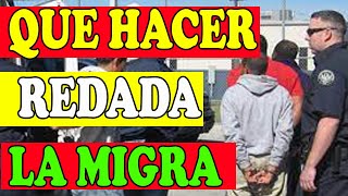 REDADA de la MIGRA en tu lugar de TRABAJO