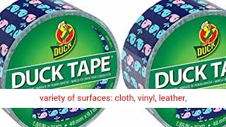 Duck 284169 Duct-Tape, Single Roll, Whale of a Time 2 Pack