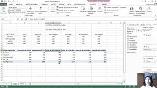 TABLA Y GRÁFICO DINÁMICO (EXCEL)