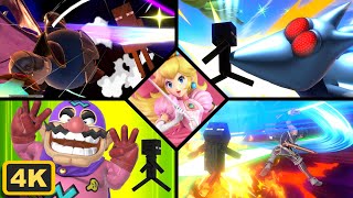 Super Smash Bros Ultimate - All Final Smash including DLC against Enderman 4K #minecraft #nintendo