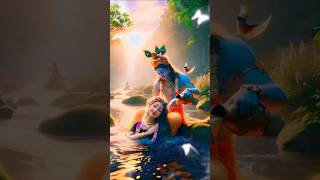 Radha Krishna Cute Status Videos 💞#love #ytshorts #trendingshorts #radhakrishna