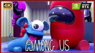 AMONG US 3D | CREWMATE AND PET DOGGY || Animation Short Film. |