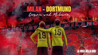 MILAN DORTMUND CURVA SUD MILANO 28/11/2023