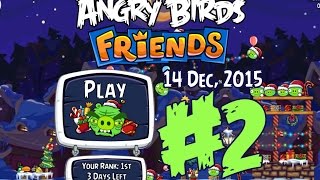 Angry Birds Friends Holiday Oink Tournament Level 2 Week 187 Power Up Highscore Walkthrough