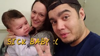 Sick Baby. Parenting tips review.